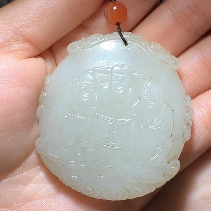 和田玉挂件未镶嵌哲***哲