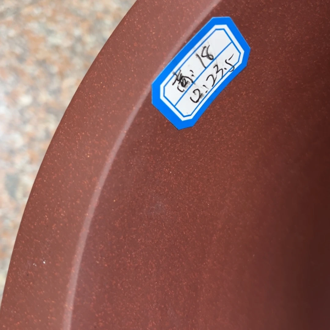 紫砂破***红高温正宗手工花盆