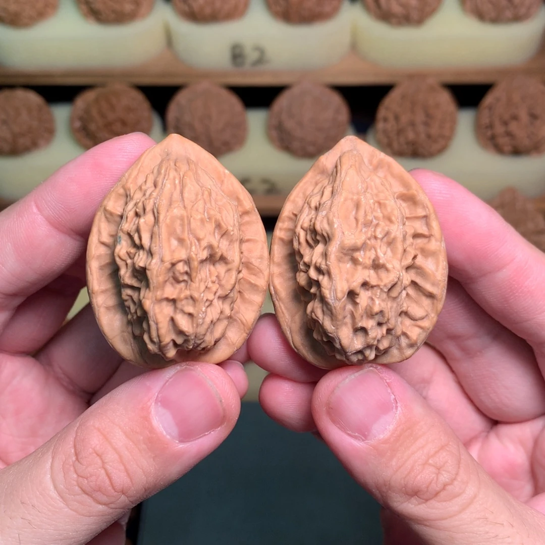 吊坠文玩核桃37原桩大红袍全品无药