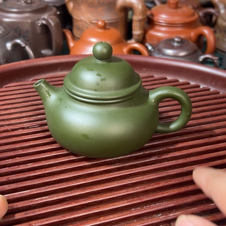 茶壶紫砂紫砂壶微瑕整口痕迹