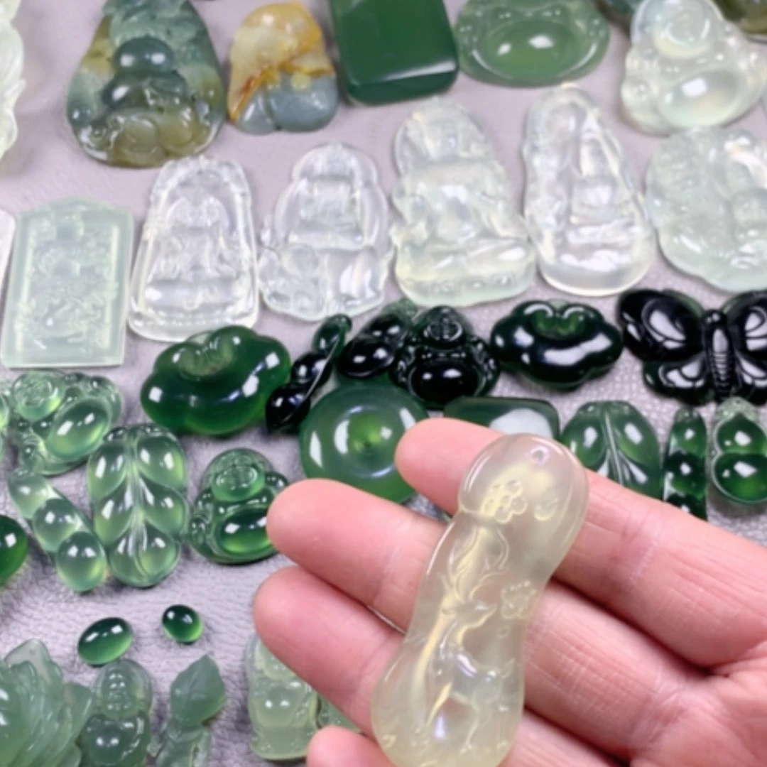 【闪购商品】蛇纹石玉岫玉未镶嵌