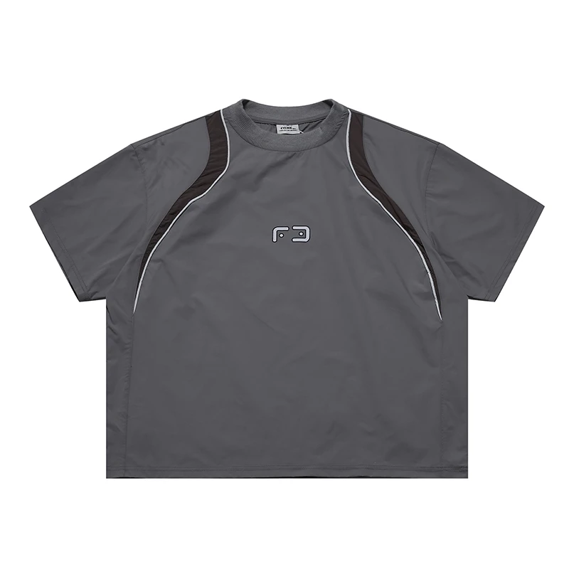 电子酱机能反光条速干机能风短袖