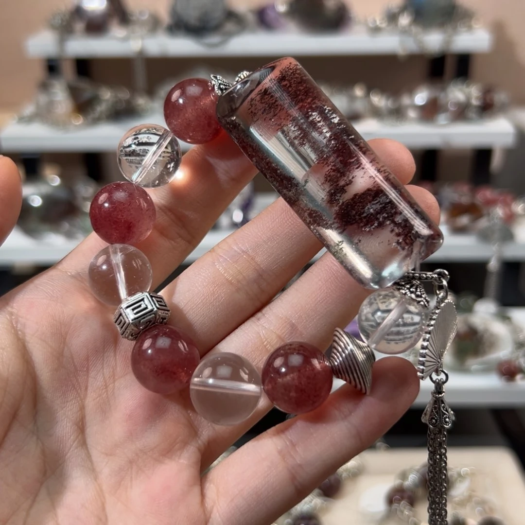 水晶手链合金C*c手串