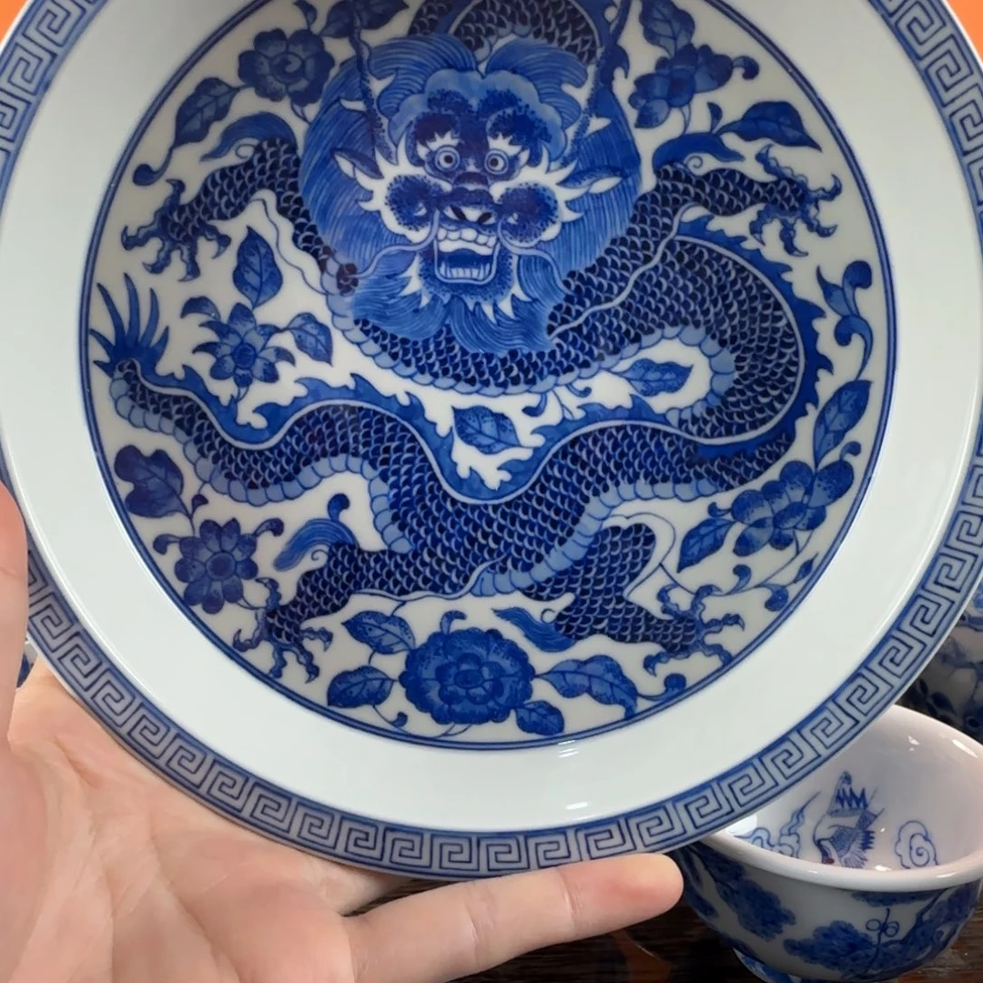 瓷片景德镇手绘青花瓷器6