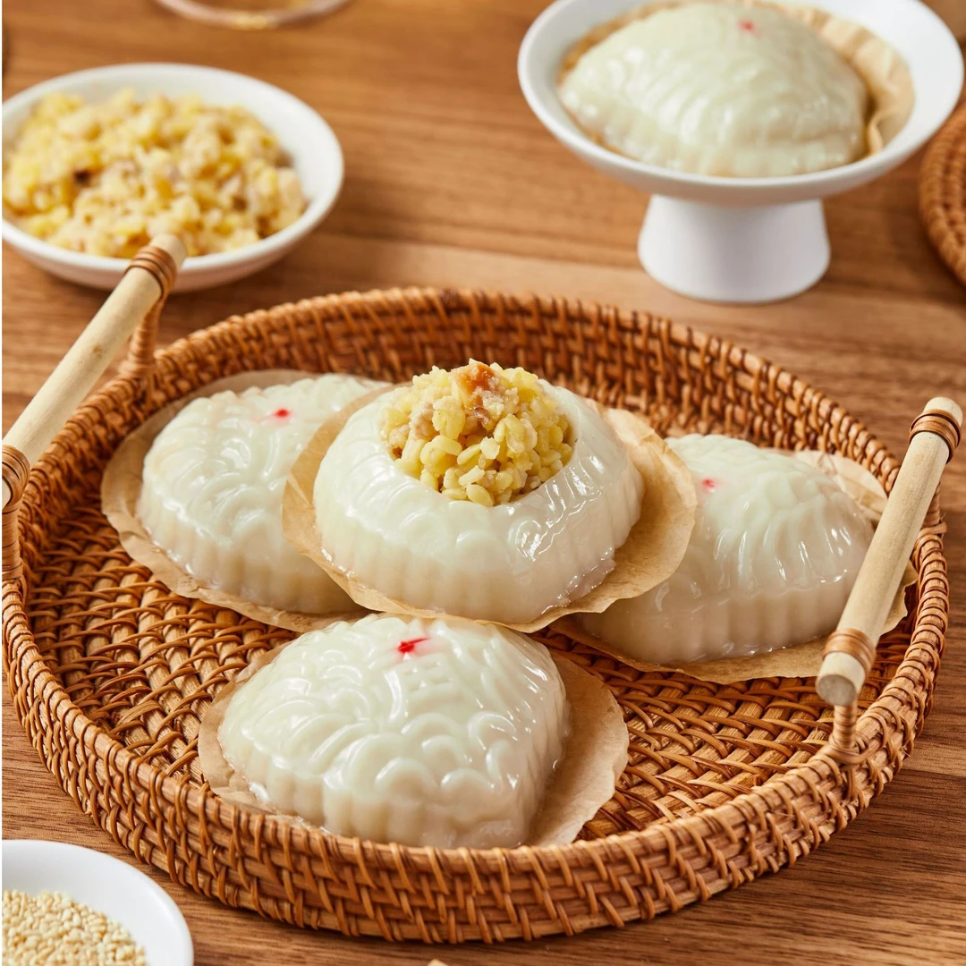 （三哥推荐）曹江特产 寿桃籺绿豆馅艾籺木瓜丝椰丝 10个 顺丰包邮