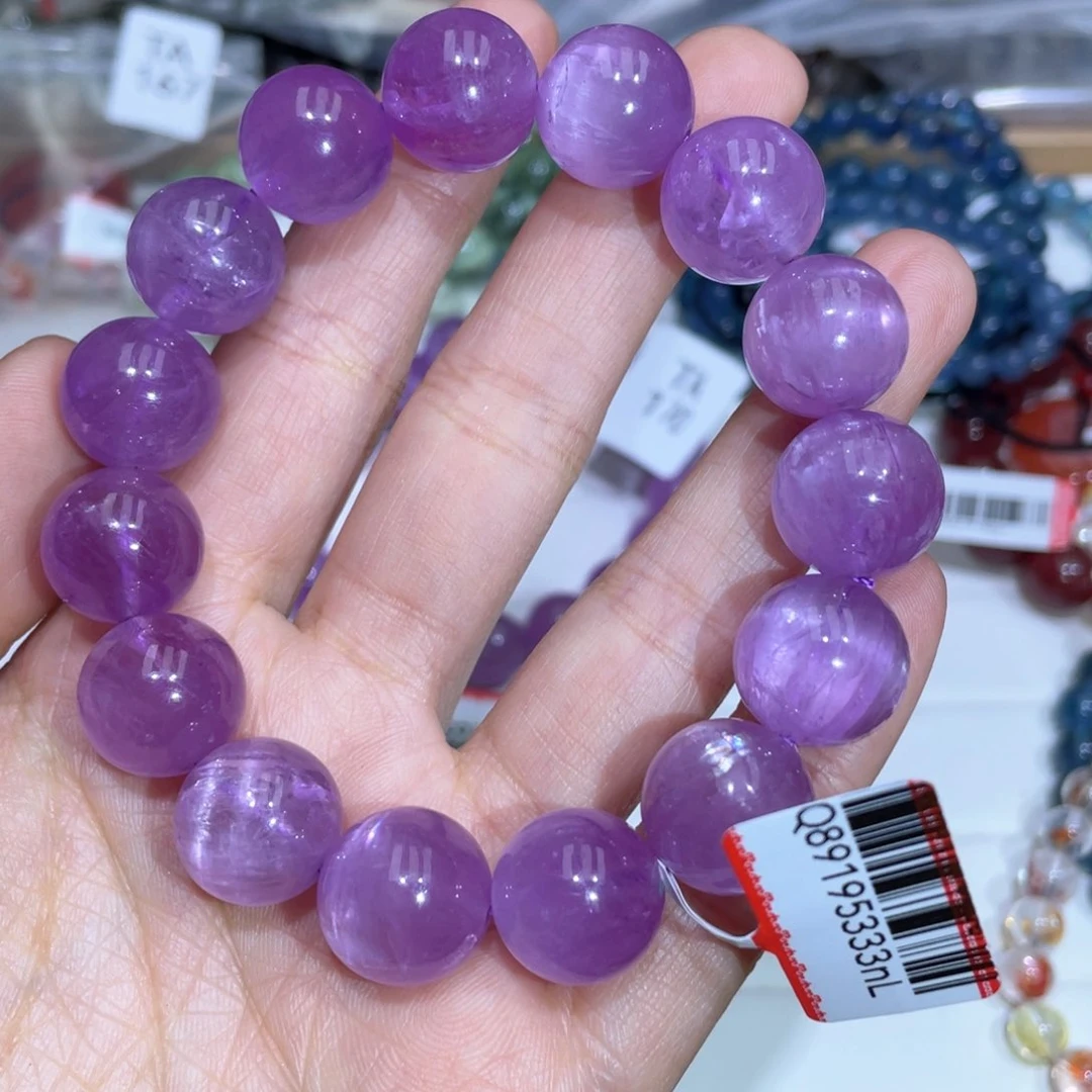 锂辉石手串未镶嵌