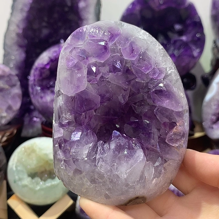 未镶嵌珠宝半成品紫晶