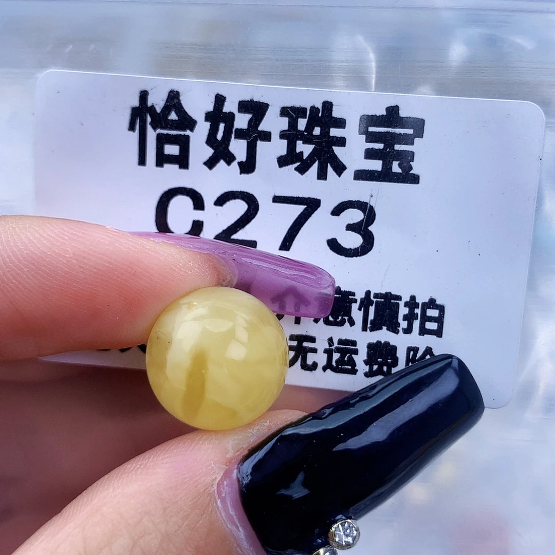琥珀未镶嵌珠宝奇石13.6植物