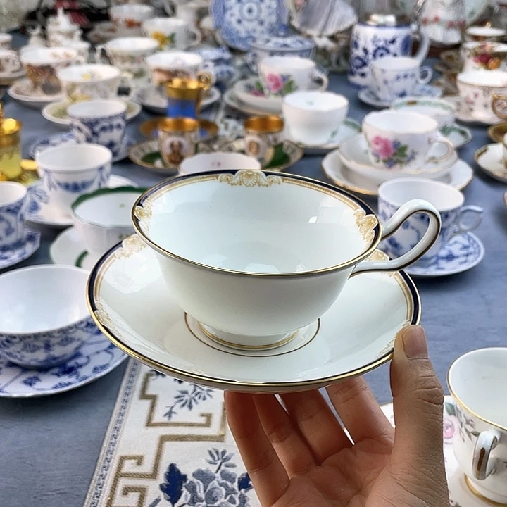 中古欧瓷瓷器小房子