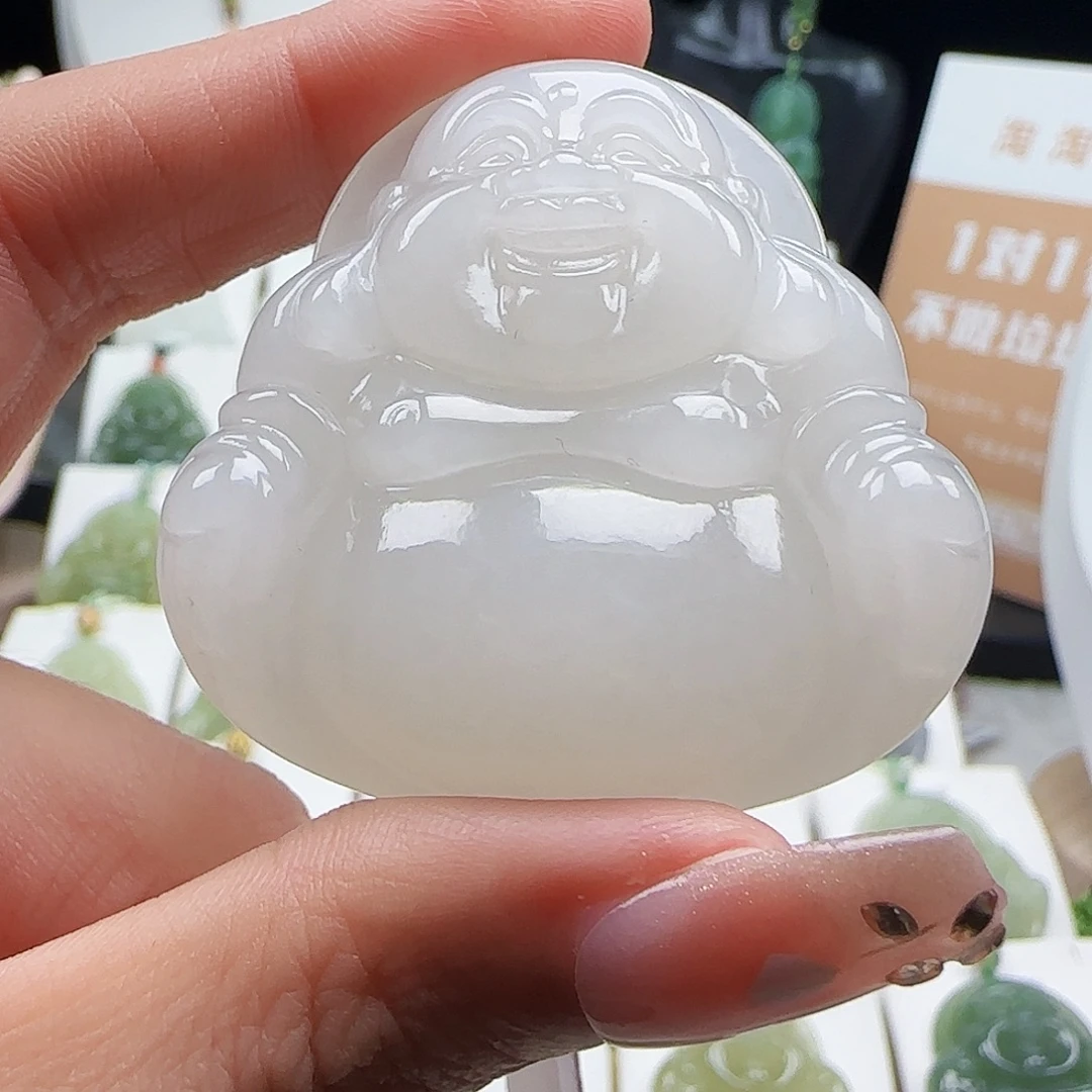 和田玉足金镶嵌颈饰45