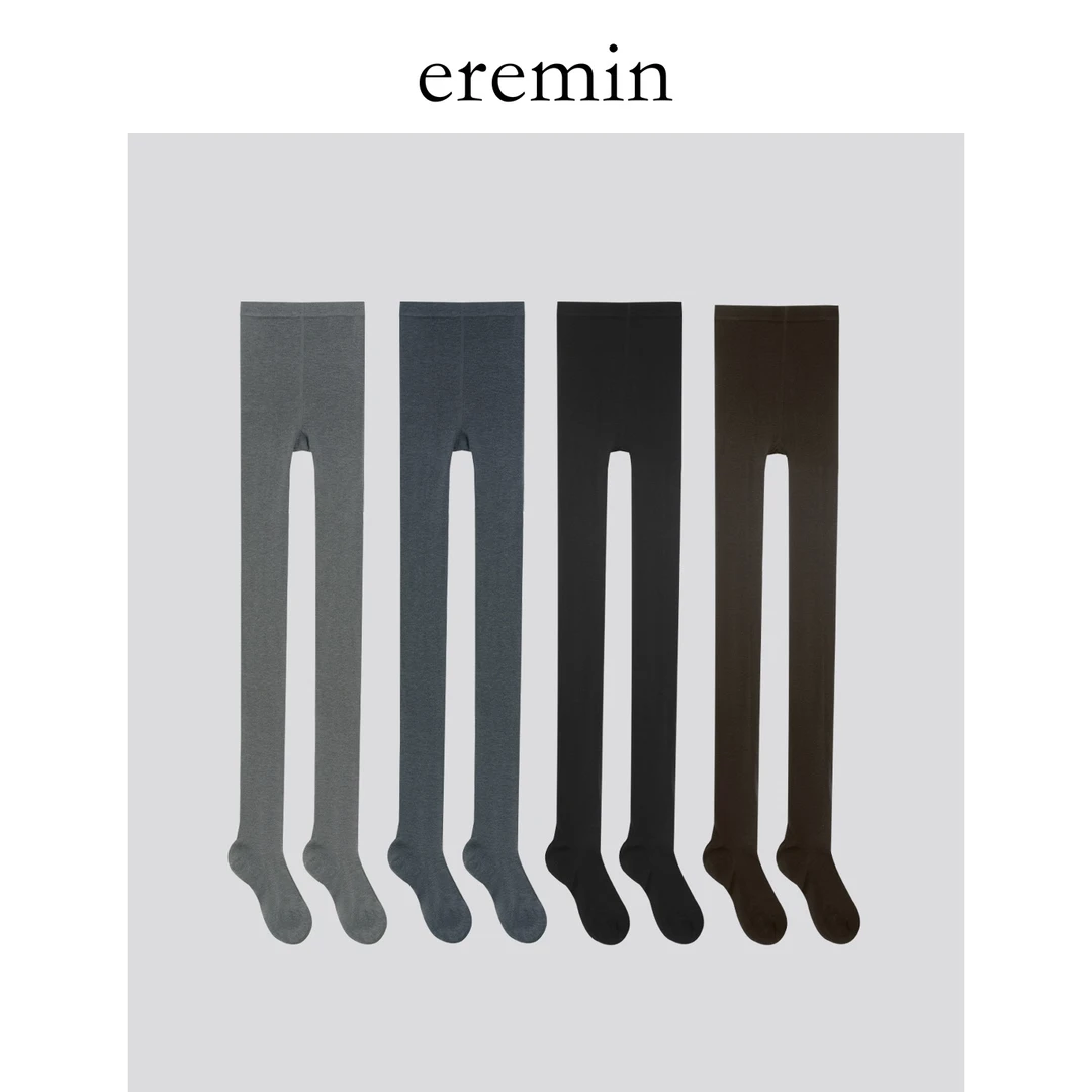 DE Mincollection秋冬舒适不掉档弹力蚕丝羊毛直角跟连裤袜25540