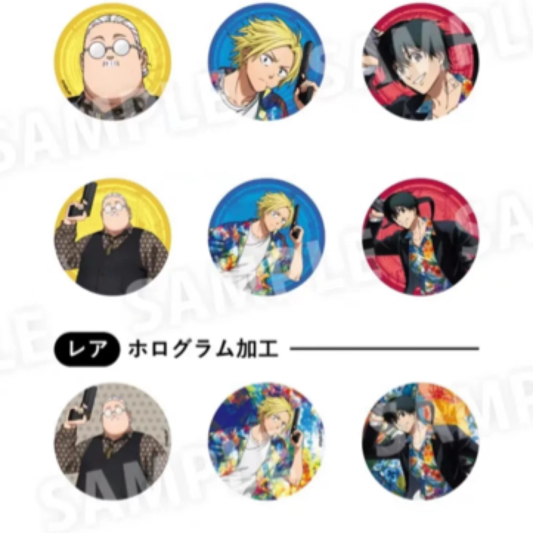 【坂本日常】TSUTAYA场贩吧唧徽章（默认代拆）