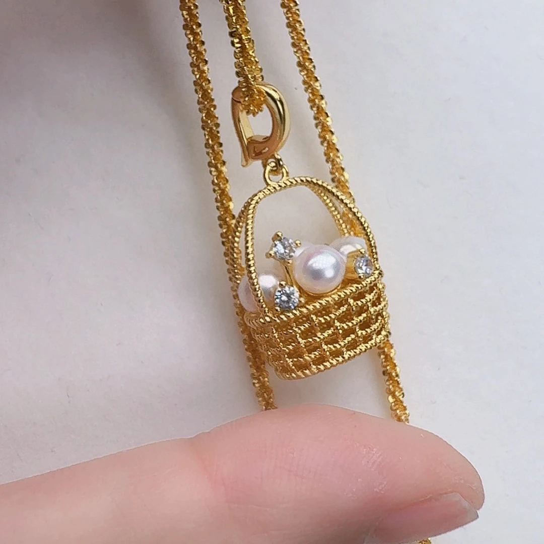 淡水珍珠未镶嵌颈饰