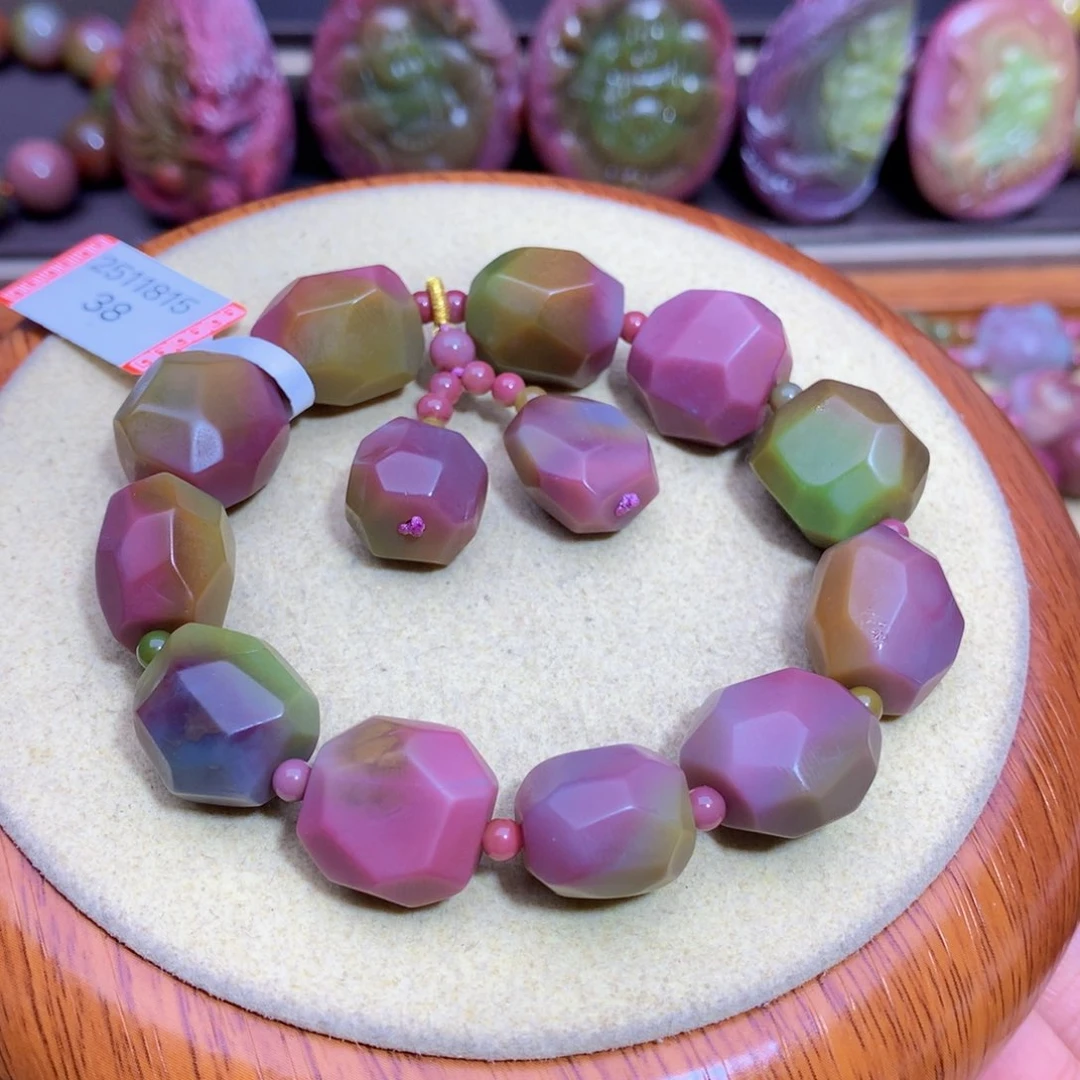 玛瑙手链未镶嵌盐源