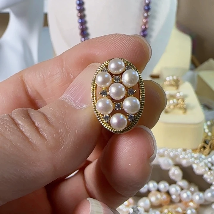 淡水珍珠裸珠未镶嵌美**来