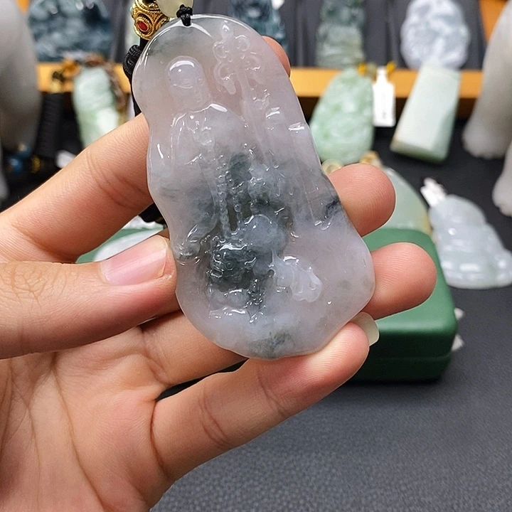 翡翠未镶嵌吊坠(不含链)木*挂件