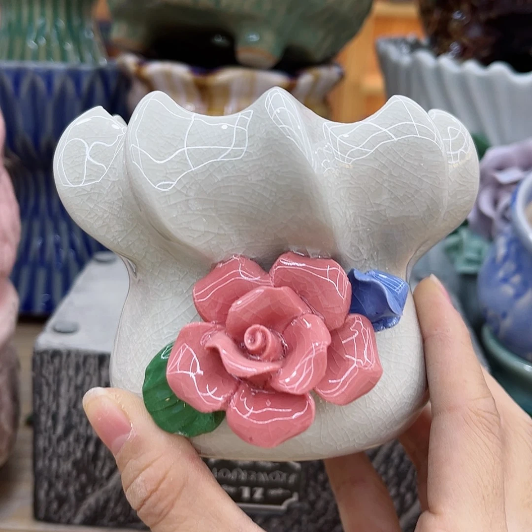 【闪购商品】陶瓷花盆