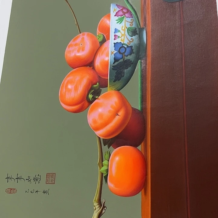 油画嘻嘻嘻仔仔细细