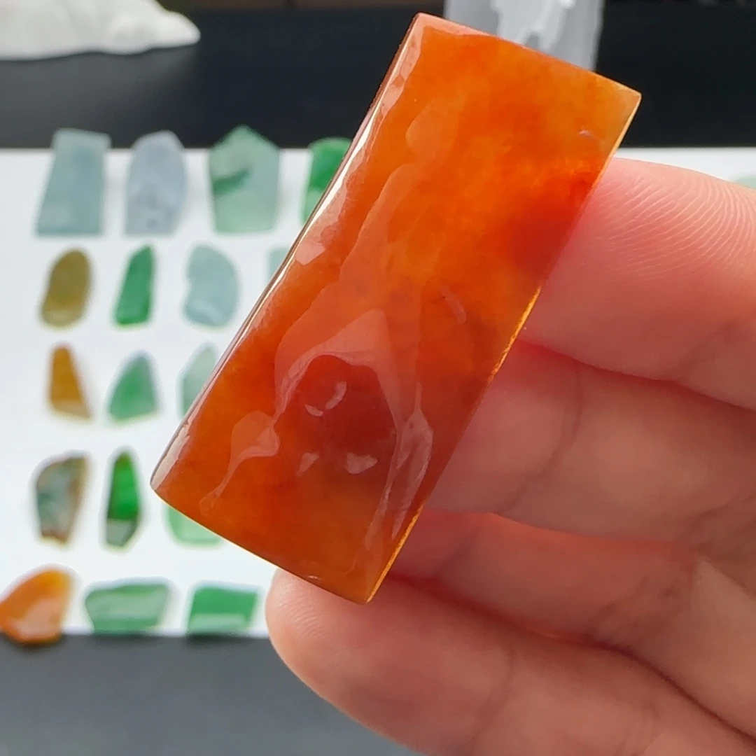 定制翡翠未镶嵌材料