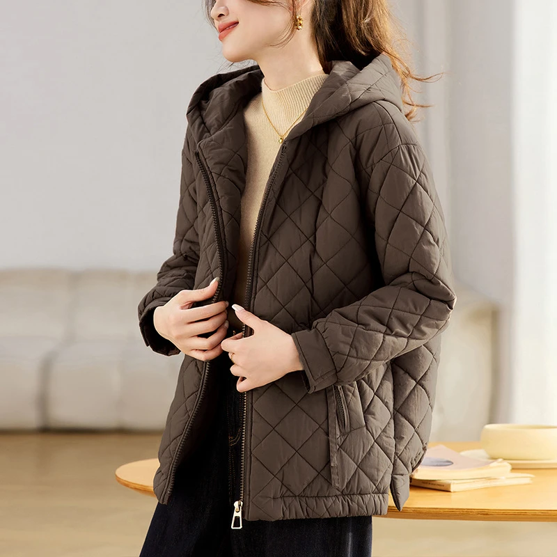 耐磨保暖女棉服棉衣加厚中年外套