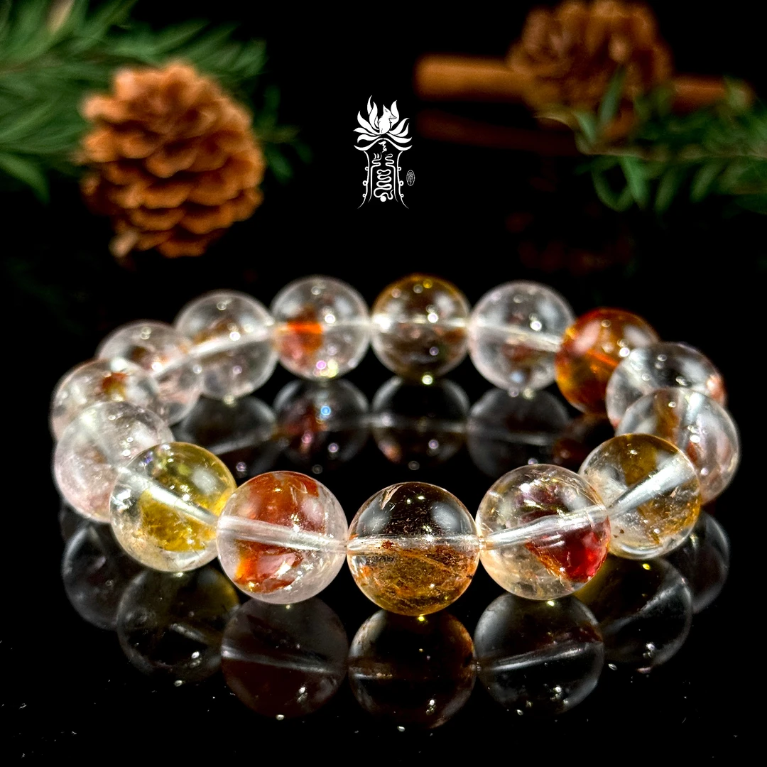 JL-8888 「锦·鲤」锦鲤胶花 水晶 手串