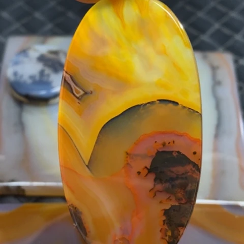 玛瑙/玉髓未镶嵌颈饰