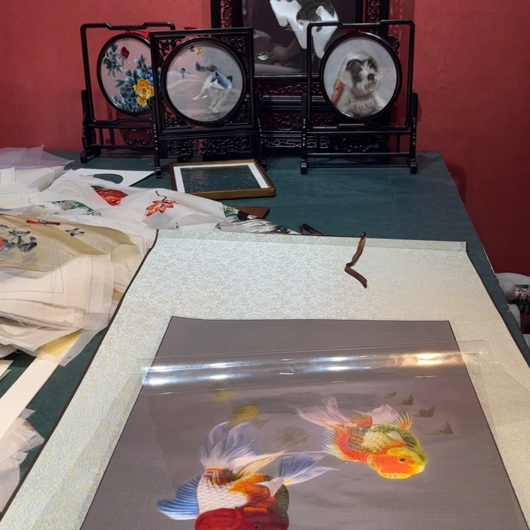 织绣纯手工制作方法是什么意思