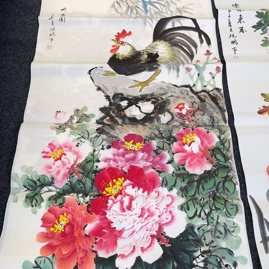 纯手绘的好年画作品