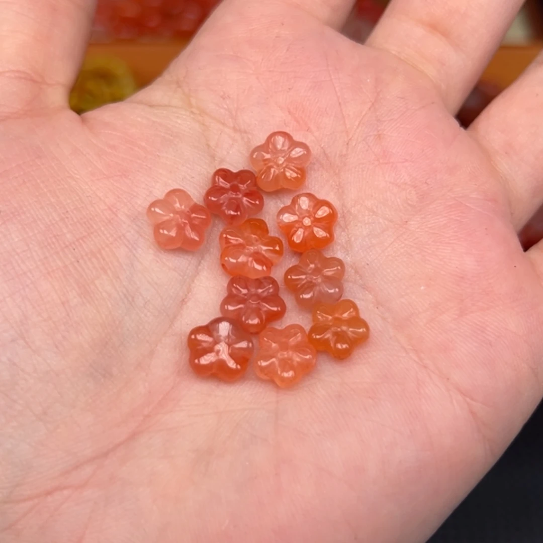 南红玛瑙未镶嵌吊坠(不含链)