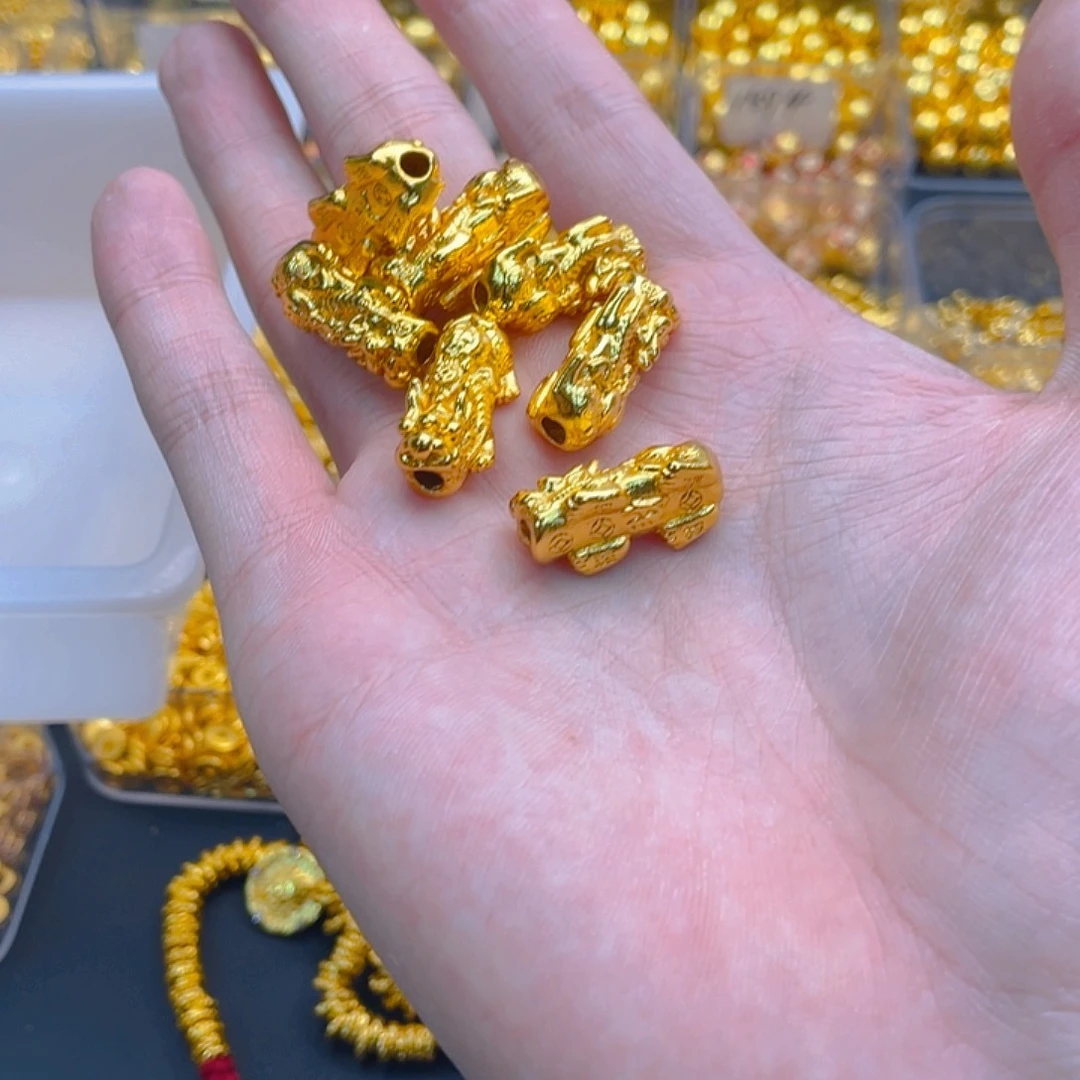锆石铜合金大貔貅1个