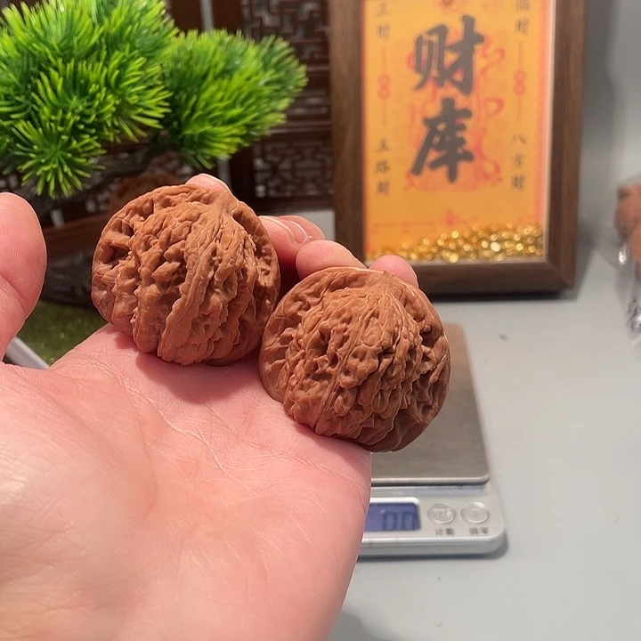 明***午吊坠文玩核桃四座楼