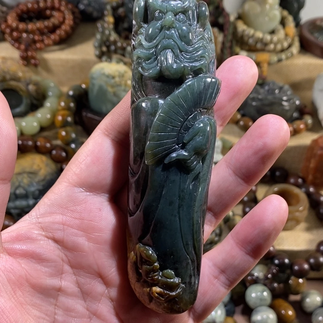 岫岩河磨玉（透闪石质玉）未镶嵌挂件