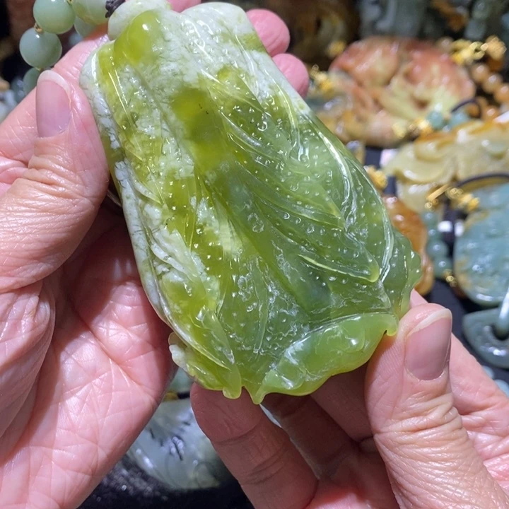 岫玉岫玉吊坠未镶嵌