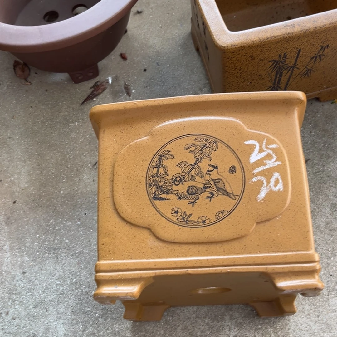 紫砂花盆盆景艺术