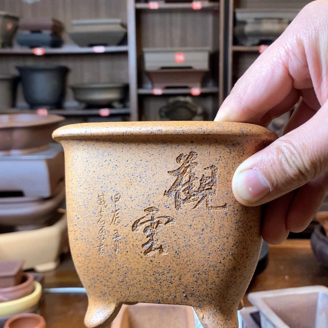 花盆紫砂紫砂花盆