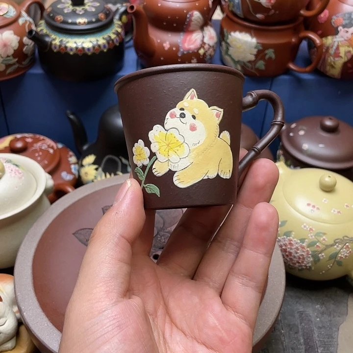 茶杯紫砂紫砂主人杯100cc