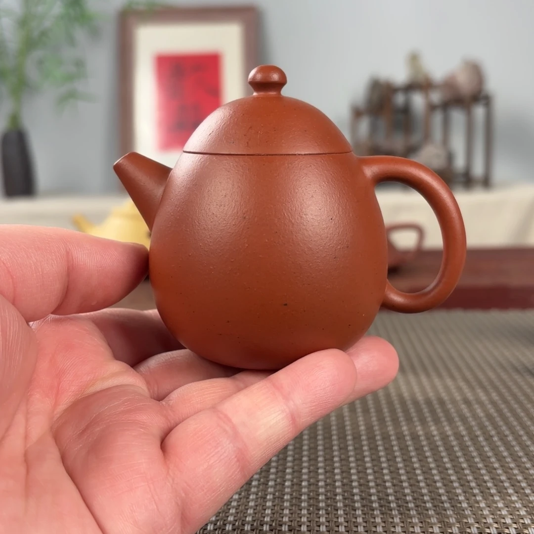 紫砂茶壶黄龙山原矿紫砂壶150