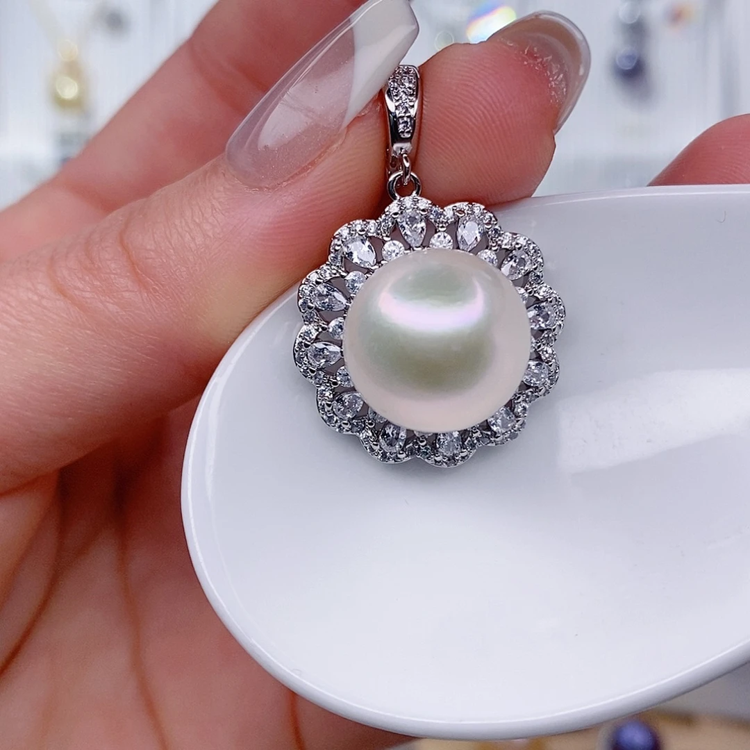 未镶嵌淡水珍珠吊坠(赠链)