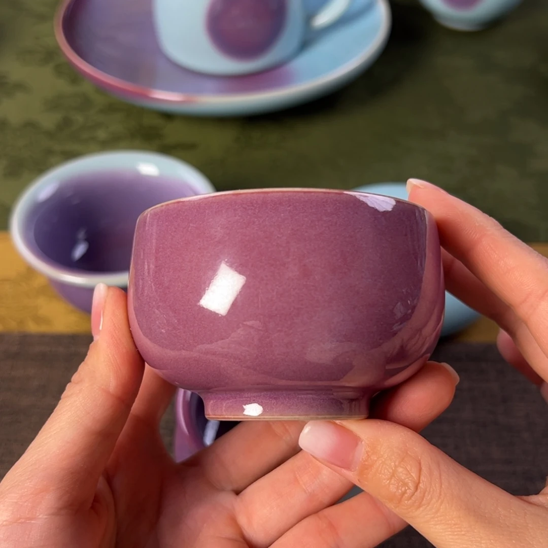 宋钧 罗汉杯 手拉坯