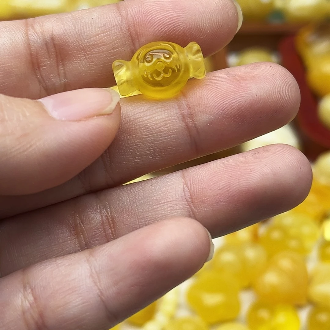 蜜蜡未镶嵌裸石天然