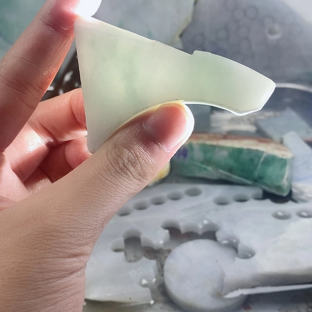 翡翠散珠天然缅甸翡翠a货41