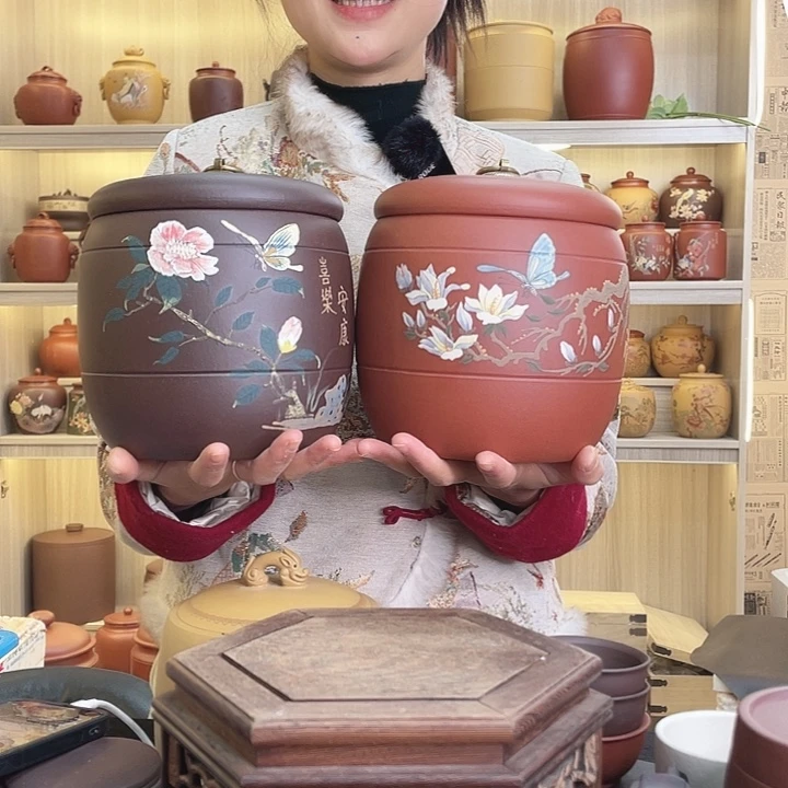 紫砂摆件创意设计大赛作品茶叶罐