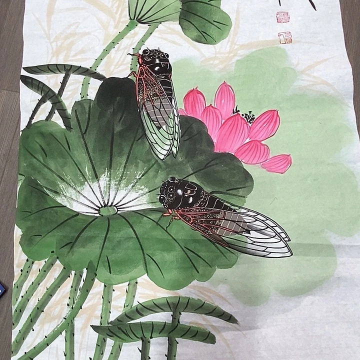 手绘国画作品欣赏9999