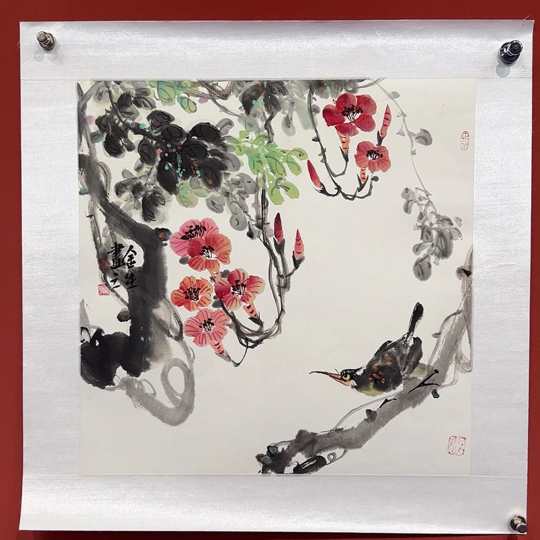 国画李川浦画家作品