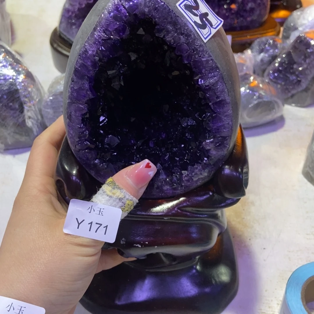 水晶摆件未镶嵌小*姐摆件