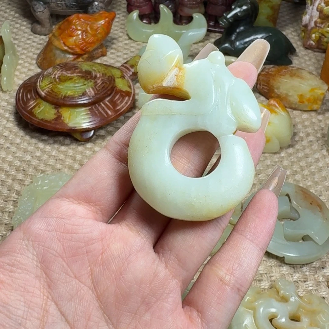 吊坠白玉菩提挂件