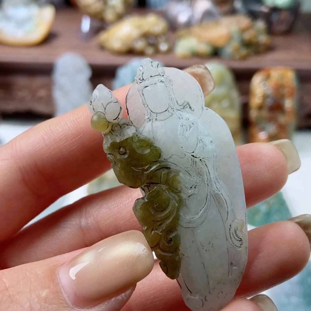 定制翡翠未镶嵌翡翠a货