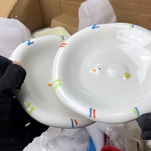 盘陶瓷制品满25拼单发货默认微瑕