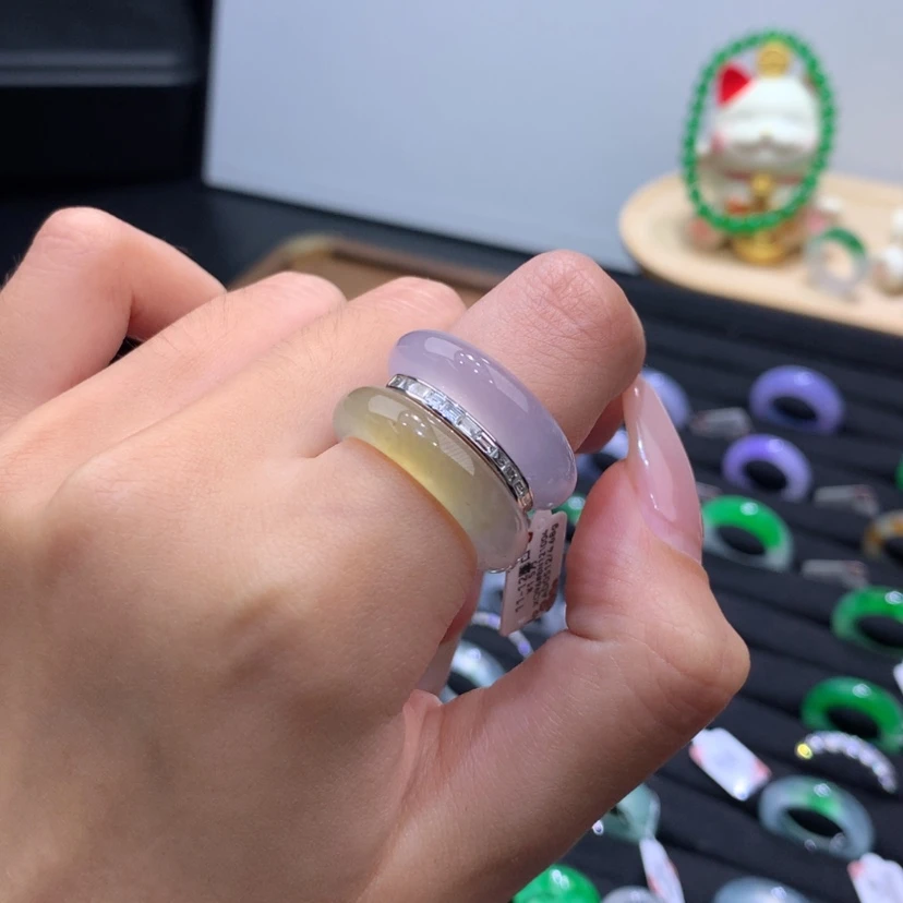 【闪购商品】未镶嵌戒指翡翠叠戴