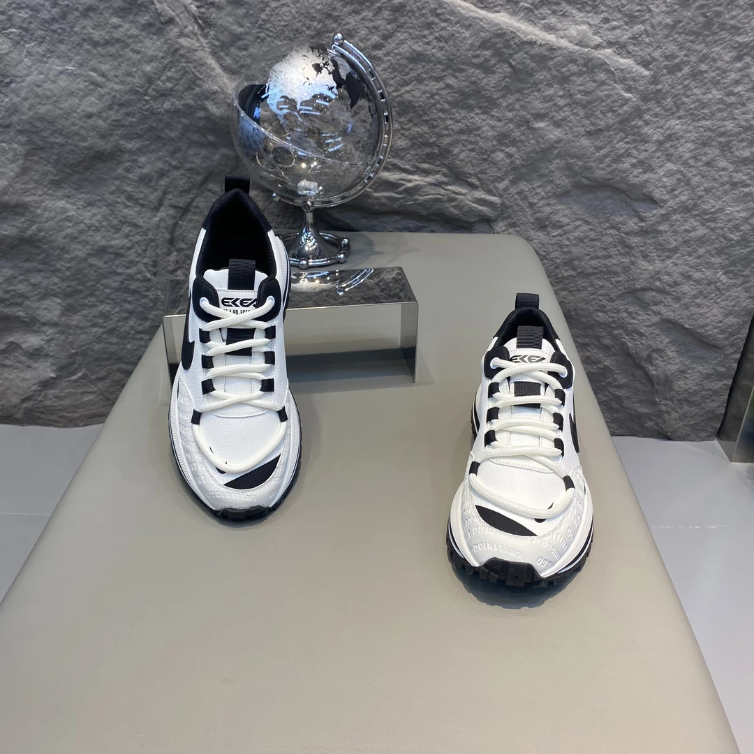 （皮鞋码）秋季新款时尚休闲鞋潮流低帮百搭舒适透气运动鞋男鞋